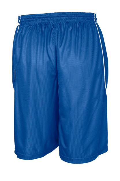 DISCONTINUED - Sport-Tek® Youth PosiCharge® Mesh Reversible Spliced Short YT565