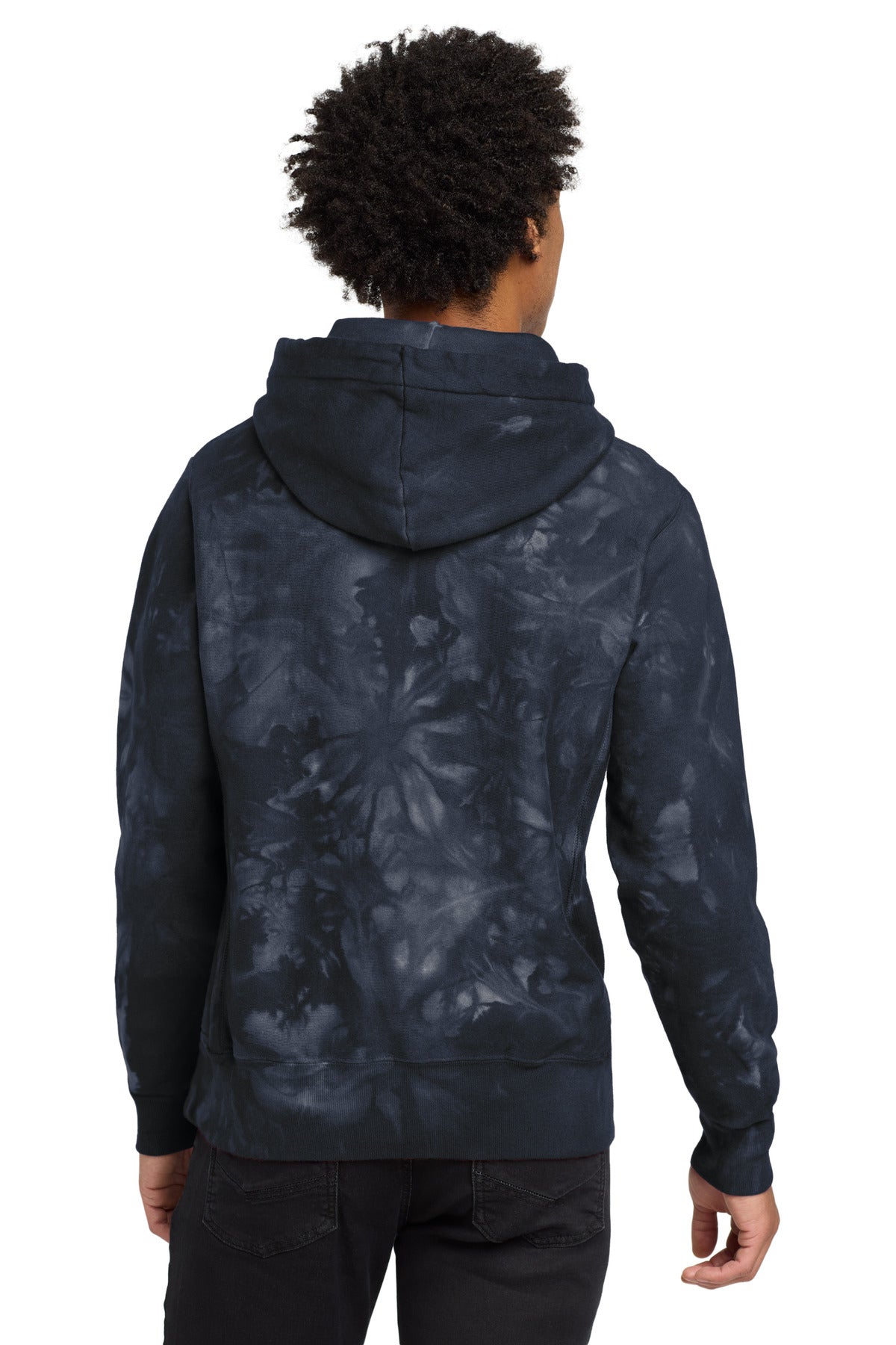 Champion® Reverse Weave® Scrunch-Dye Tie-Dye Hooded Sweatshirt
