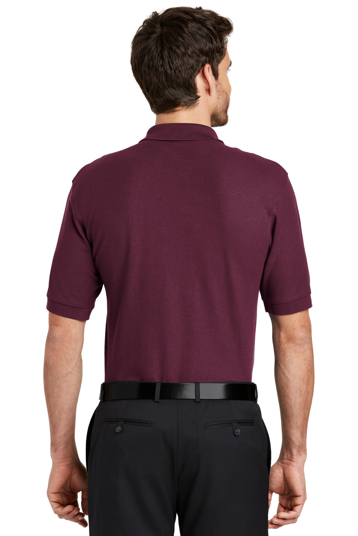 Port Authority® Tall Silk Touch Polo with Pocket