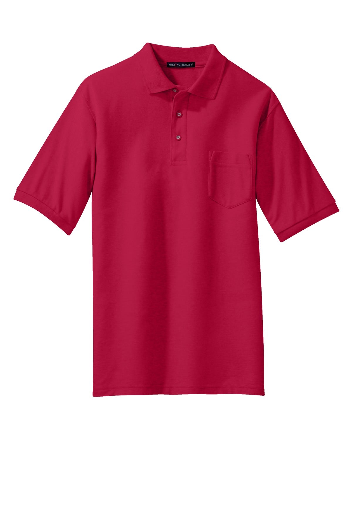 Port Authority® Tall Silk Touch Polo with Pocket