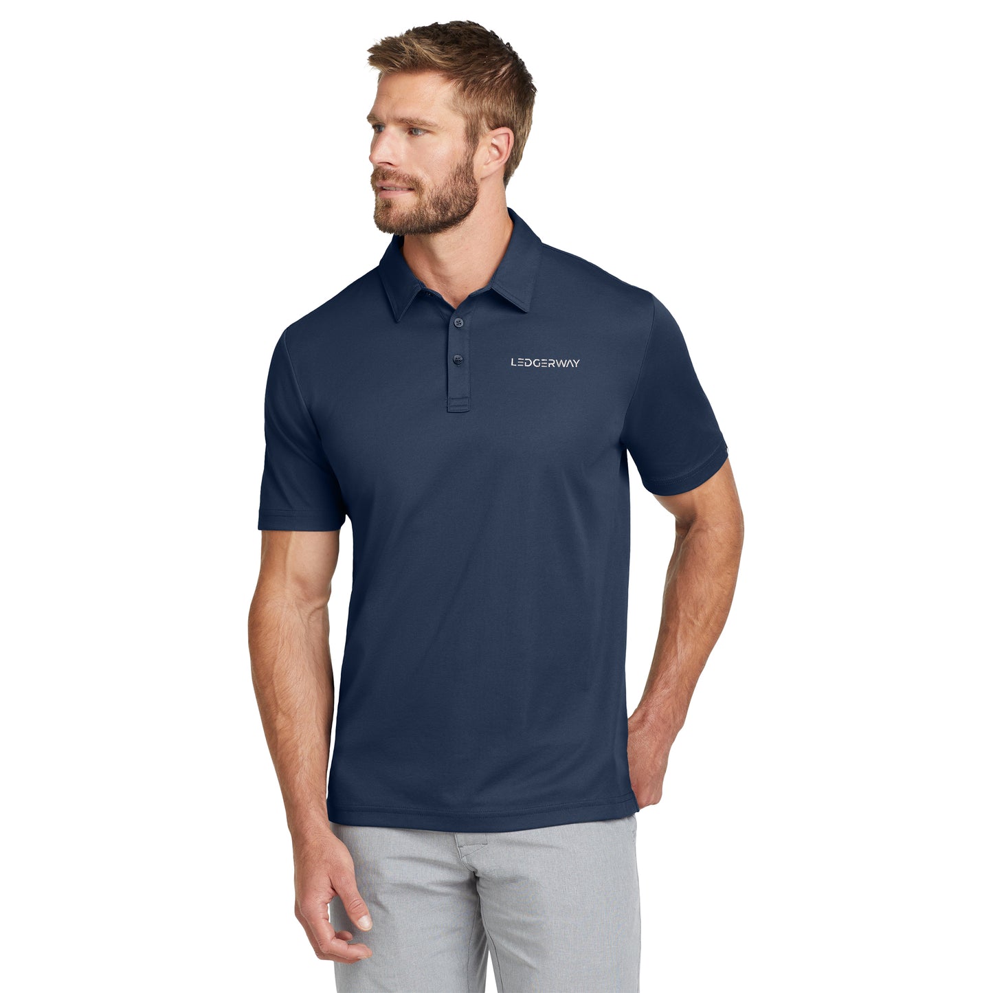 LEDGERWAY TravisMathew Oceanside Solid Polo