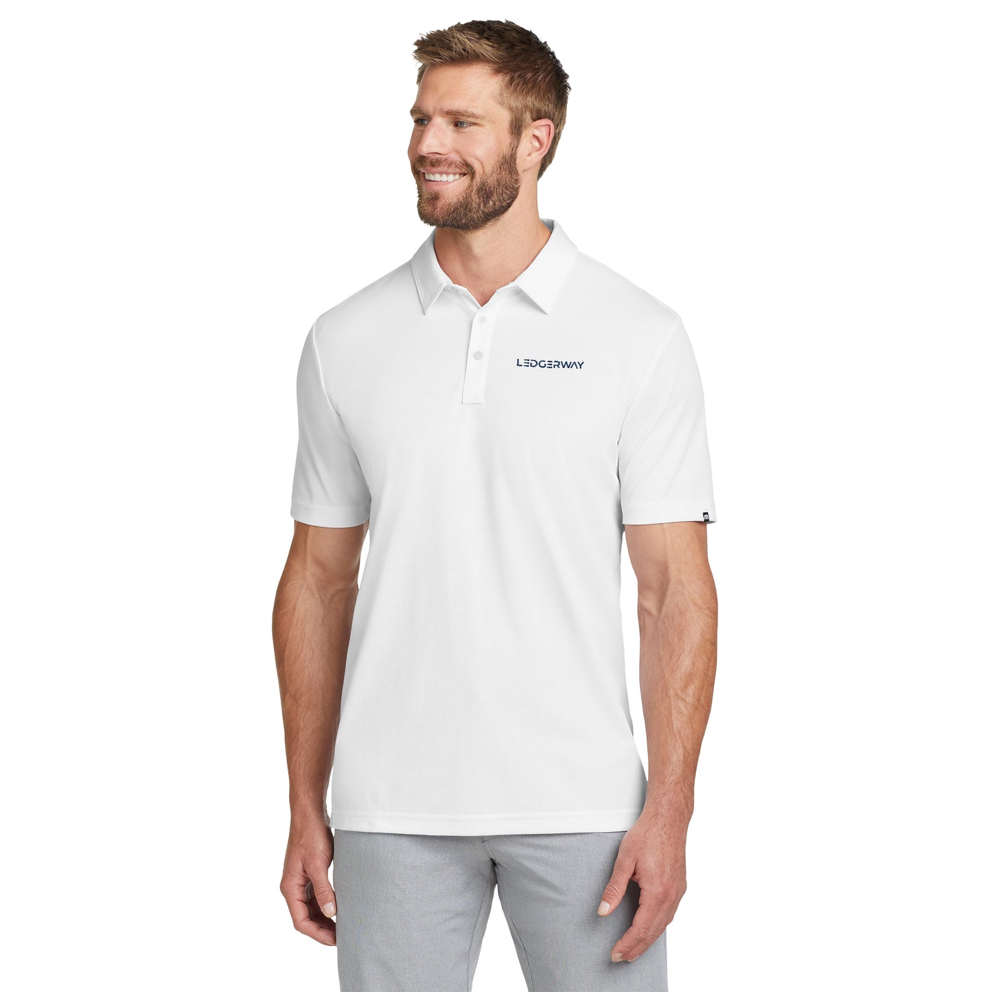 LEDGERWAY TravisMathew Oceanside Solid Polo