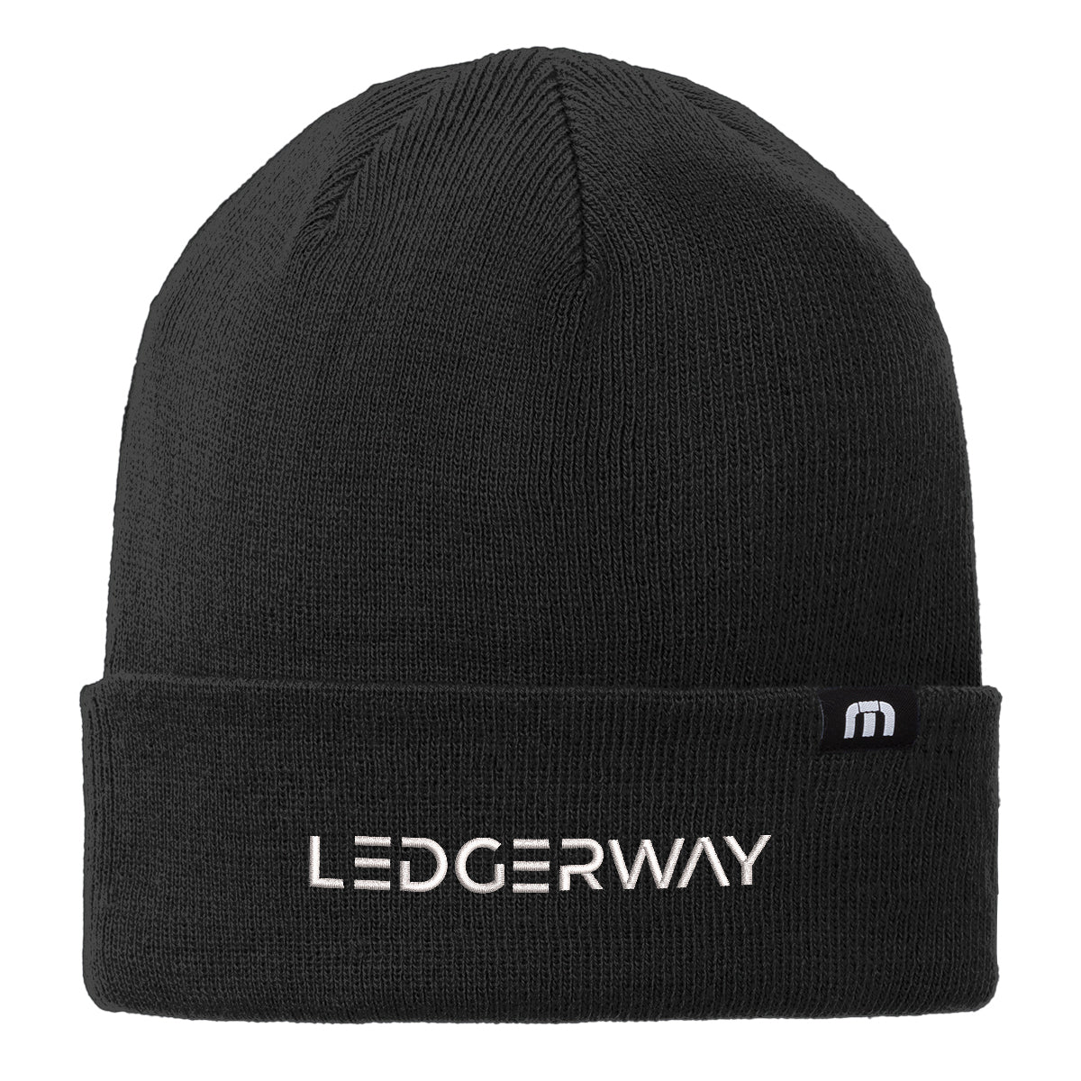 LEDGERWAY TravisMathew Solid Cuffed Beanie
