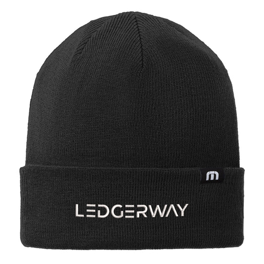 LEDGERWAY TravisMathew Solid Cuffed Beanie