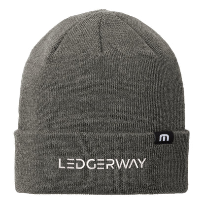 LEDGERWAY TravisMathew Solid Cuffed Beanie