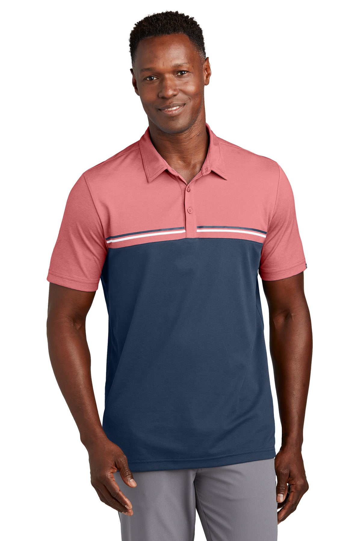 TravisMathew Sunset Blocked Polo