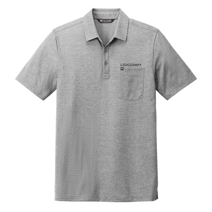 LEDGERWAY TravisMathew Oceanside Heather Pocket Polo