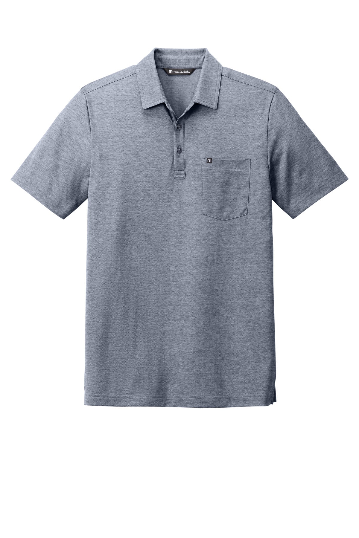 TravisMathew Oceanside Heather Pocket Polo