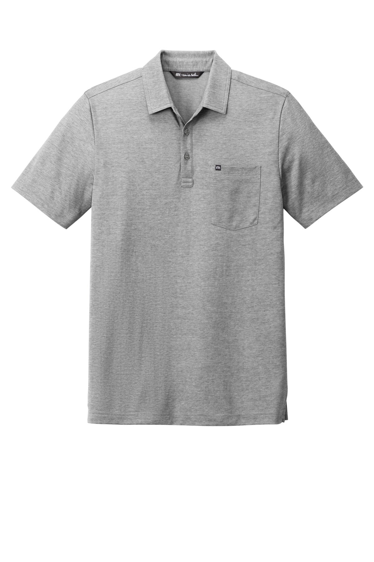 TravisMathew Oceanside Heather Pocket Polo