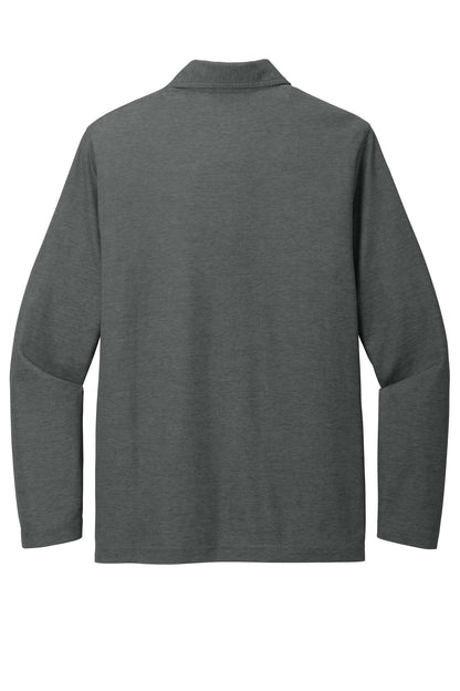 TravisMathew Oceanside Heather Long Sleeve Polo