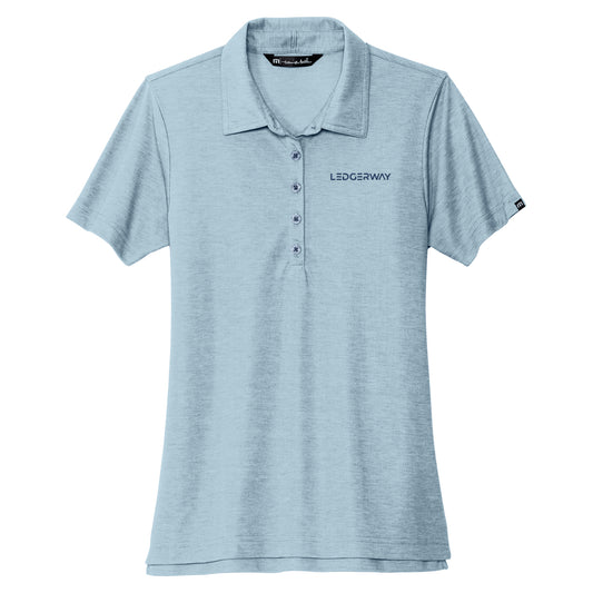 LEDGERWAY TravisMathew Women's Oceanside Heather Polo