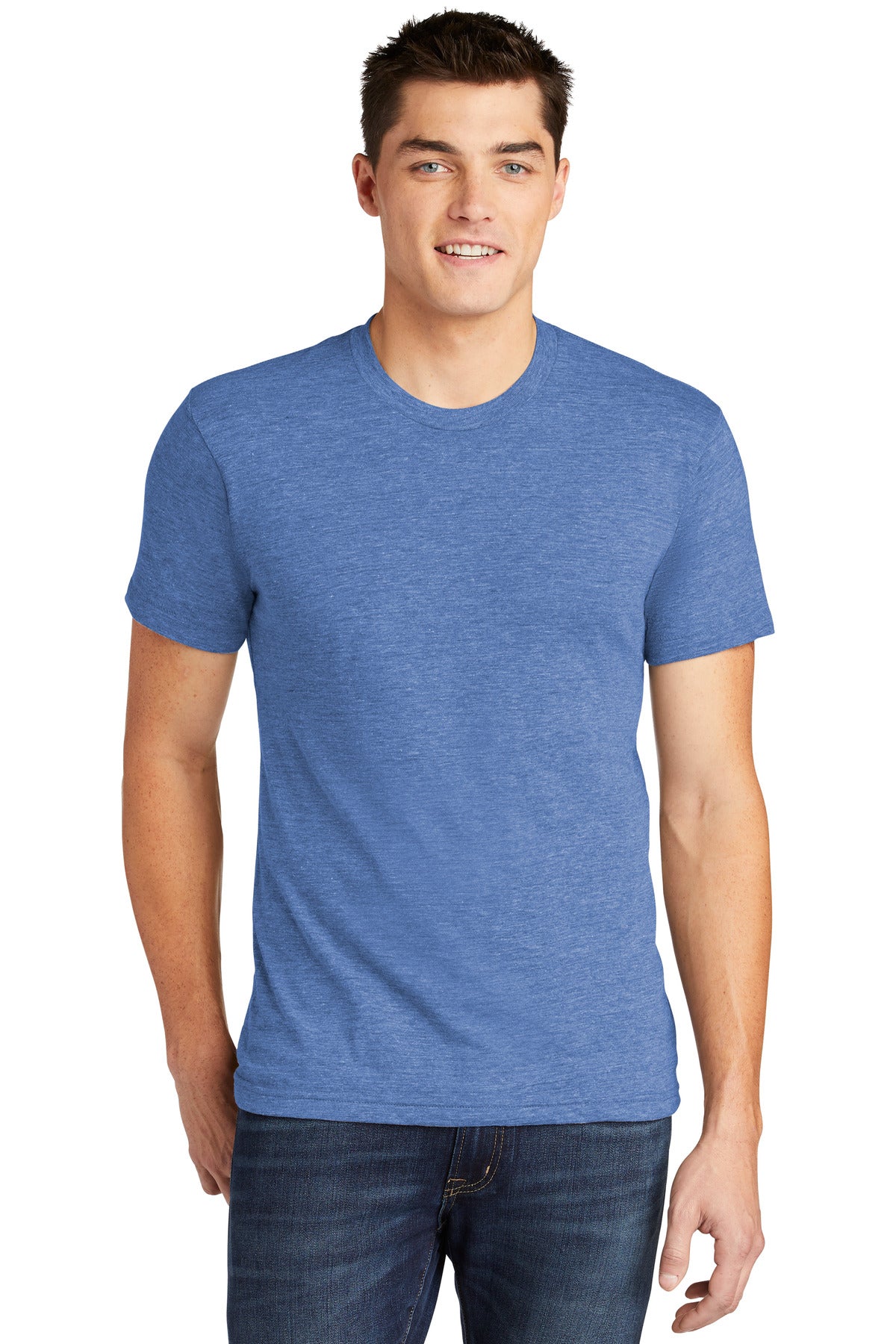 American Apparel® Tri-Blend Short Sleeve Track T-Shirt