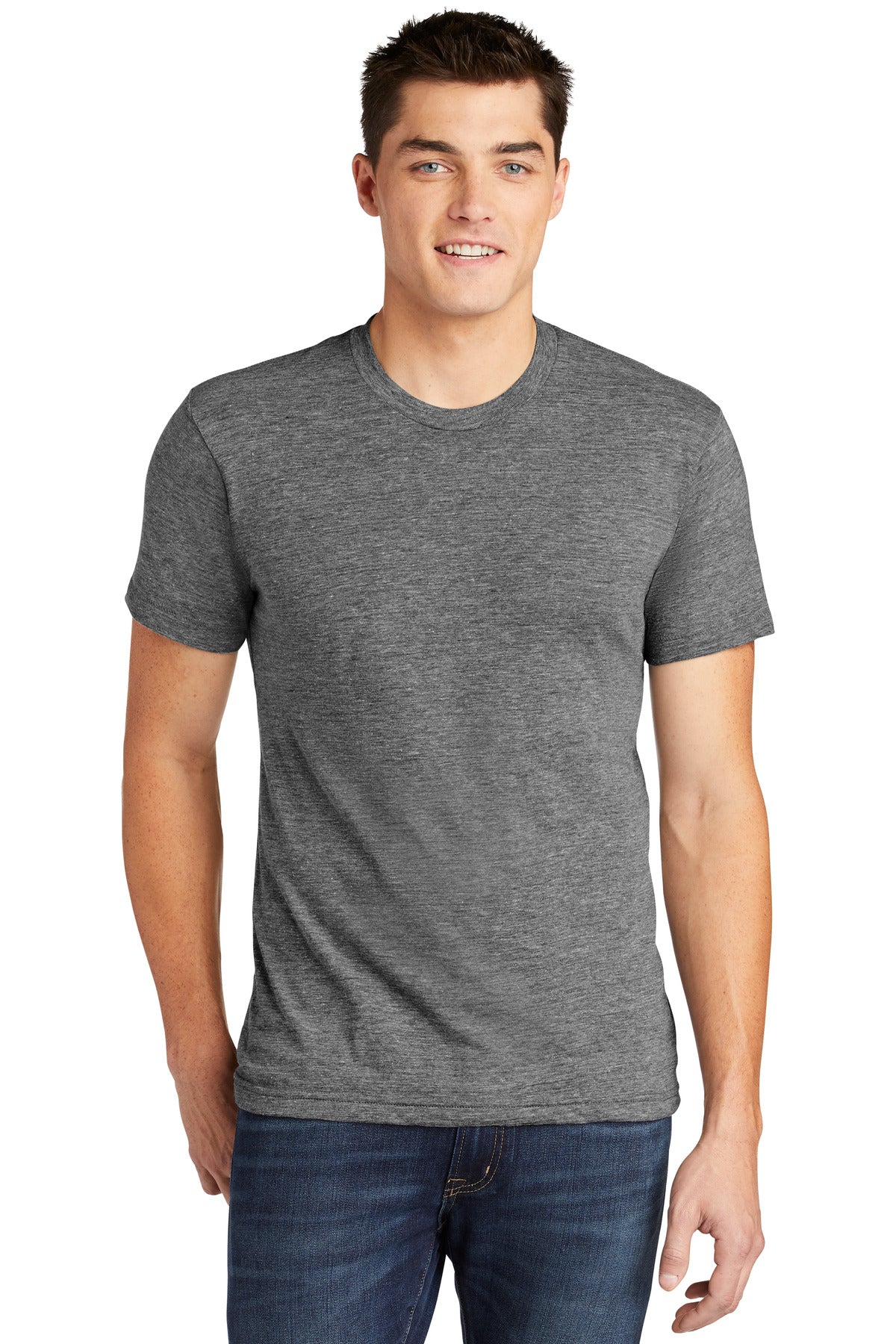 American Apparel® Tri-Blend Short Sleeve Track T-Shirt