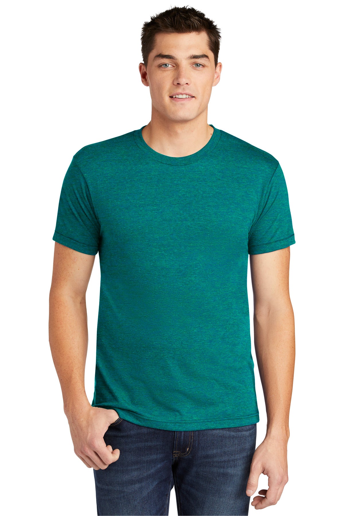 American Apparel® Tri-Blend Short Sleeve Track T-Shirt
