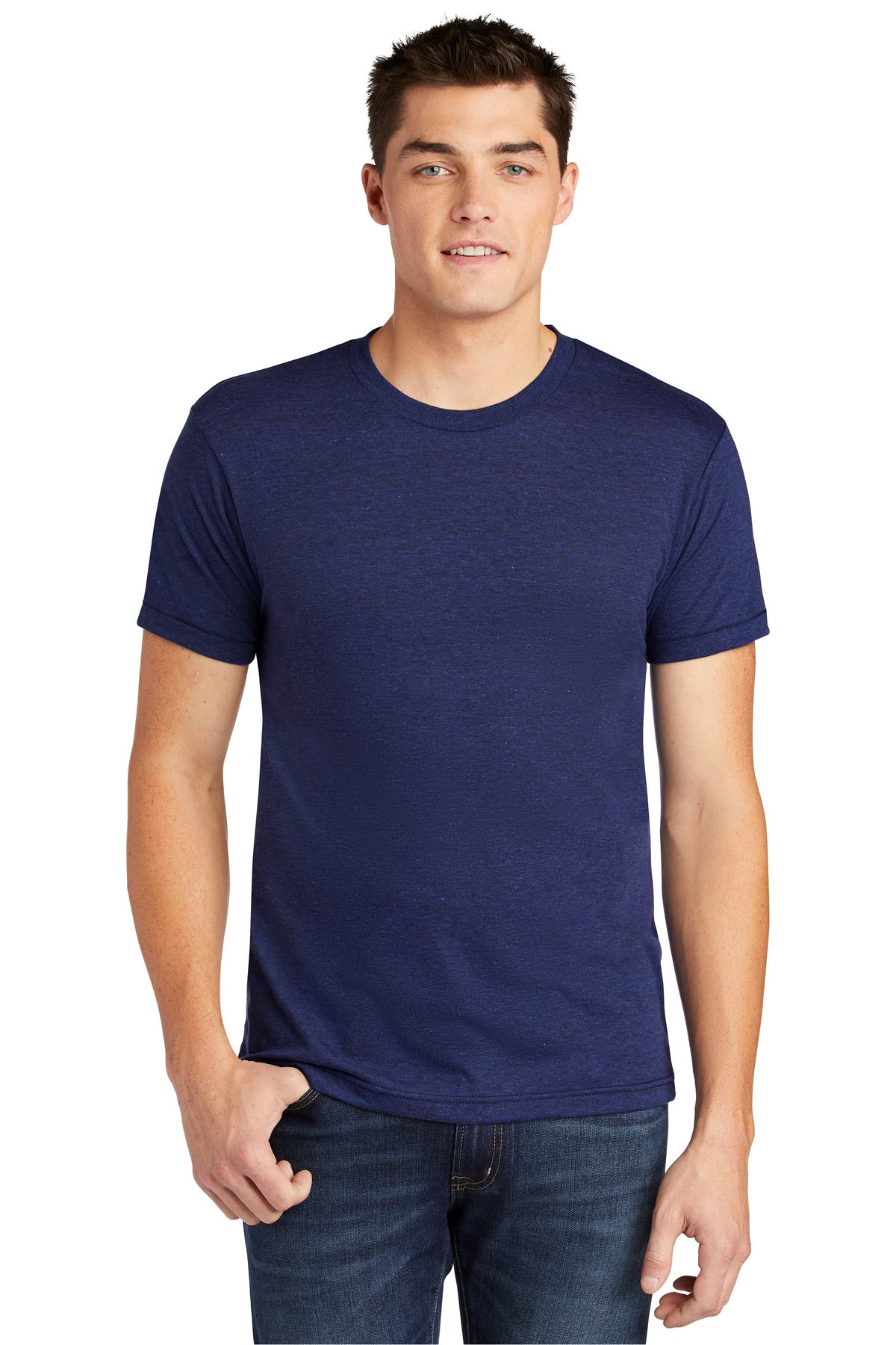 American Apparel® Tri-Blend Short Sleeve Track T-Shirt