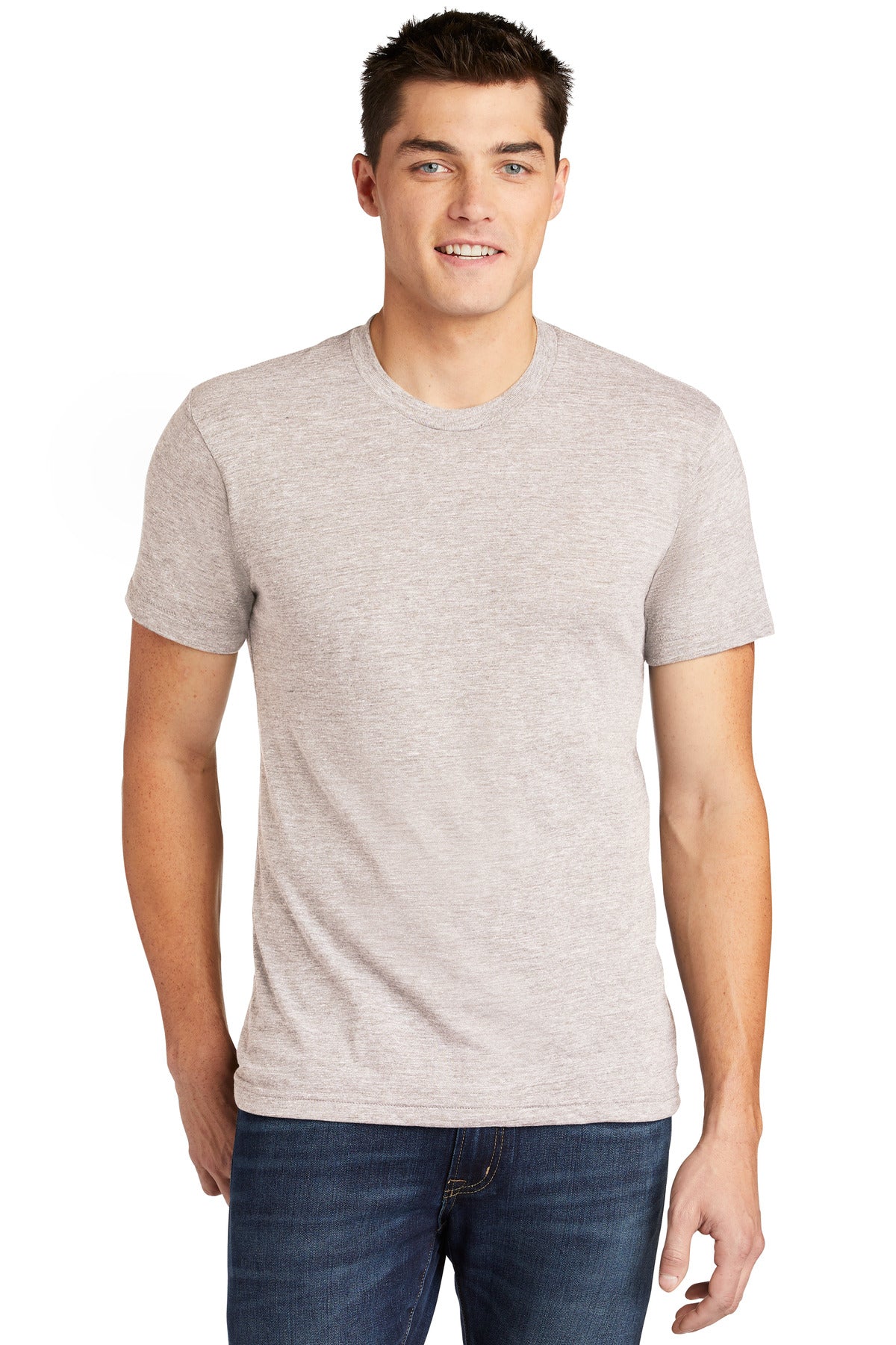 American Apparel® Tri-Blend Short Sleeve Track T-Shirt