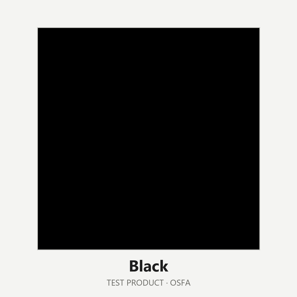 Test Everything - Black