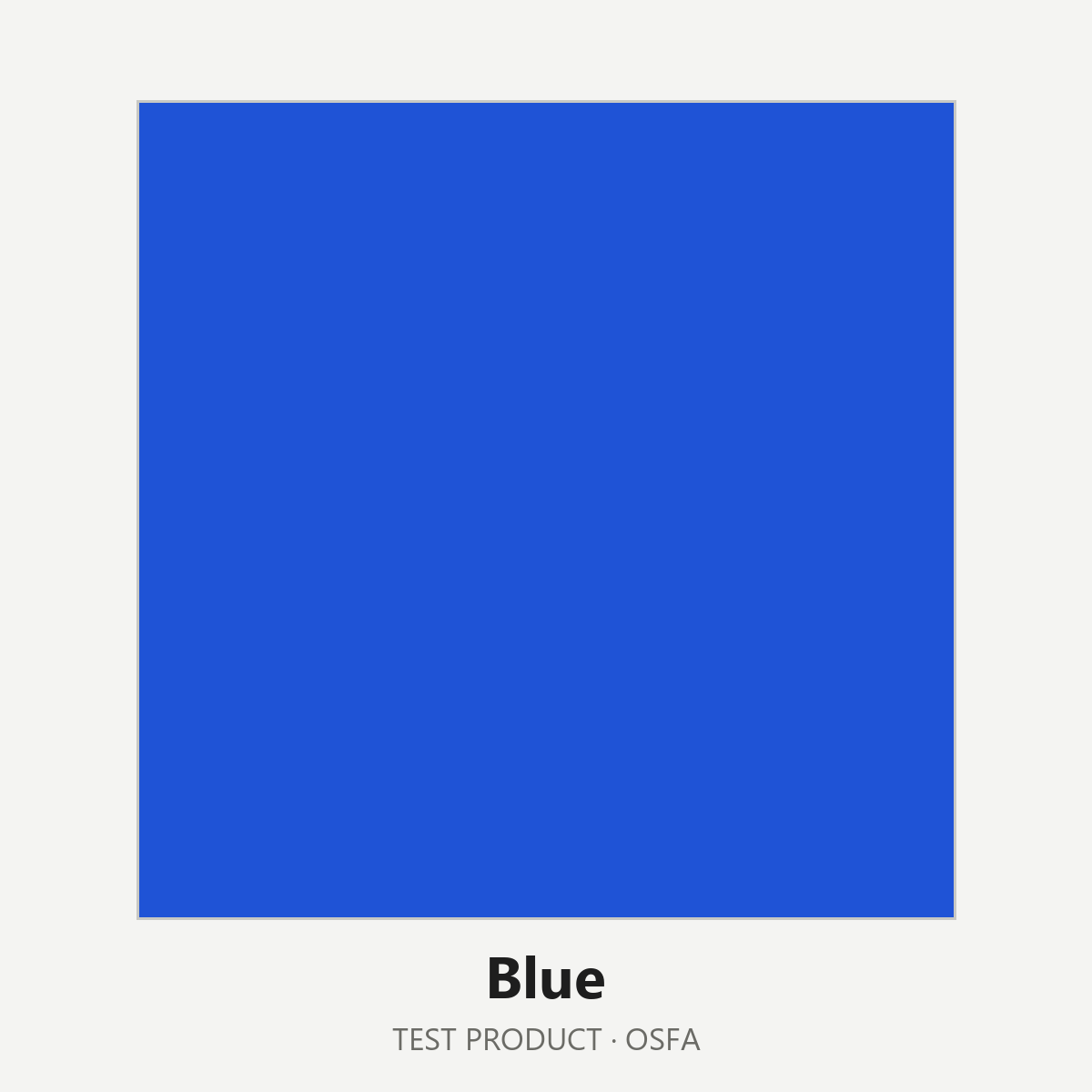 Test Everything - Blue