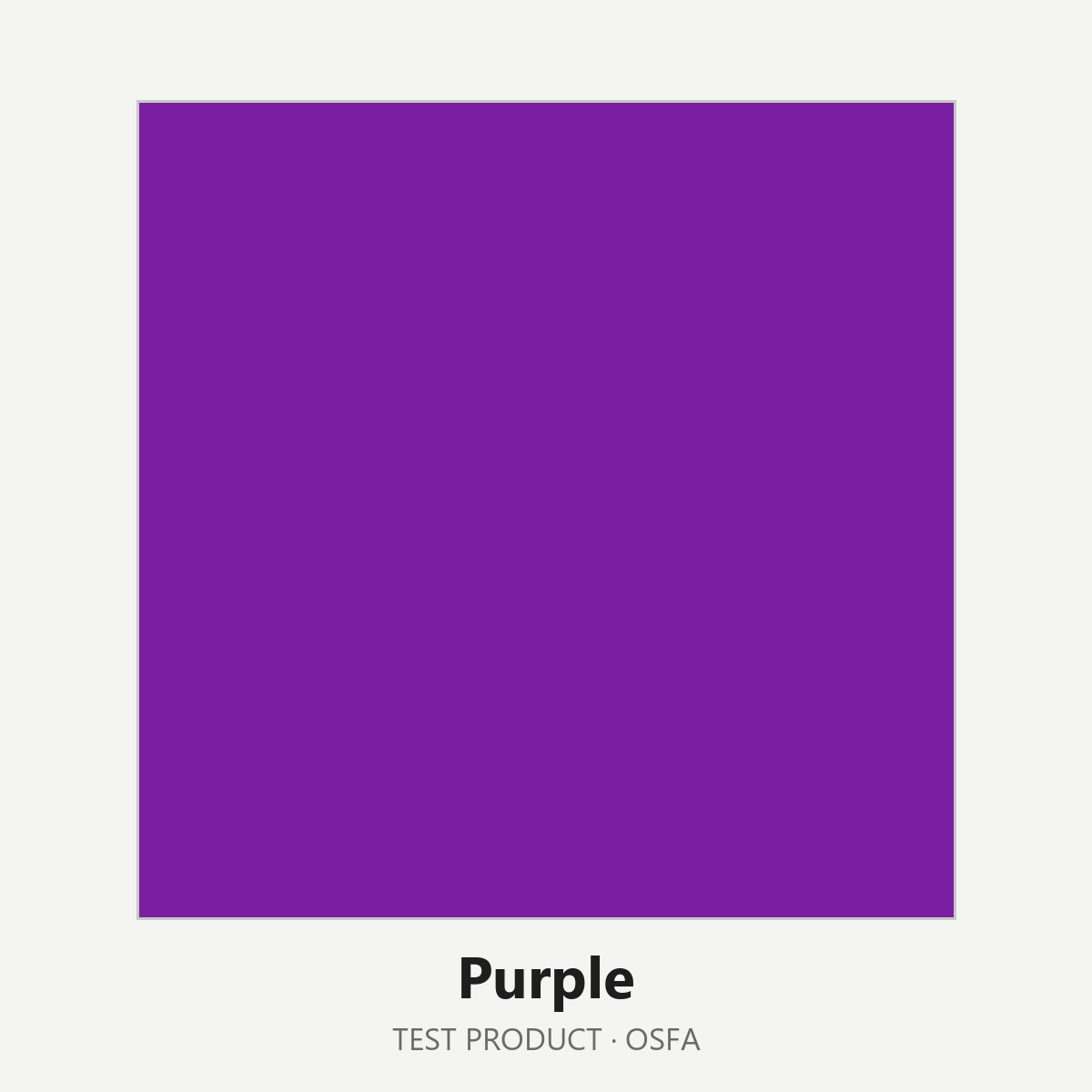 Test Everything - Purple