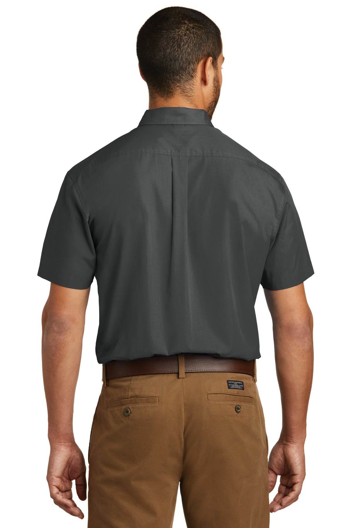 Port Authority® Short Sleeve Carefree Poplin Shirt