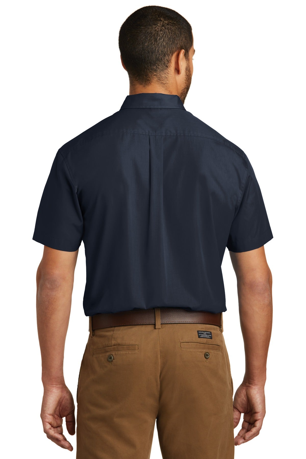 Port Authority® Short Sleeve Carefree Poplin Shirt