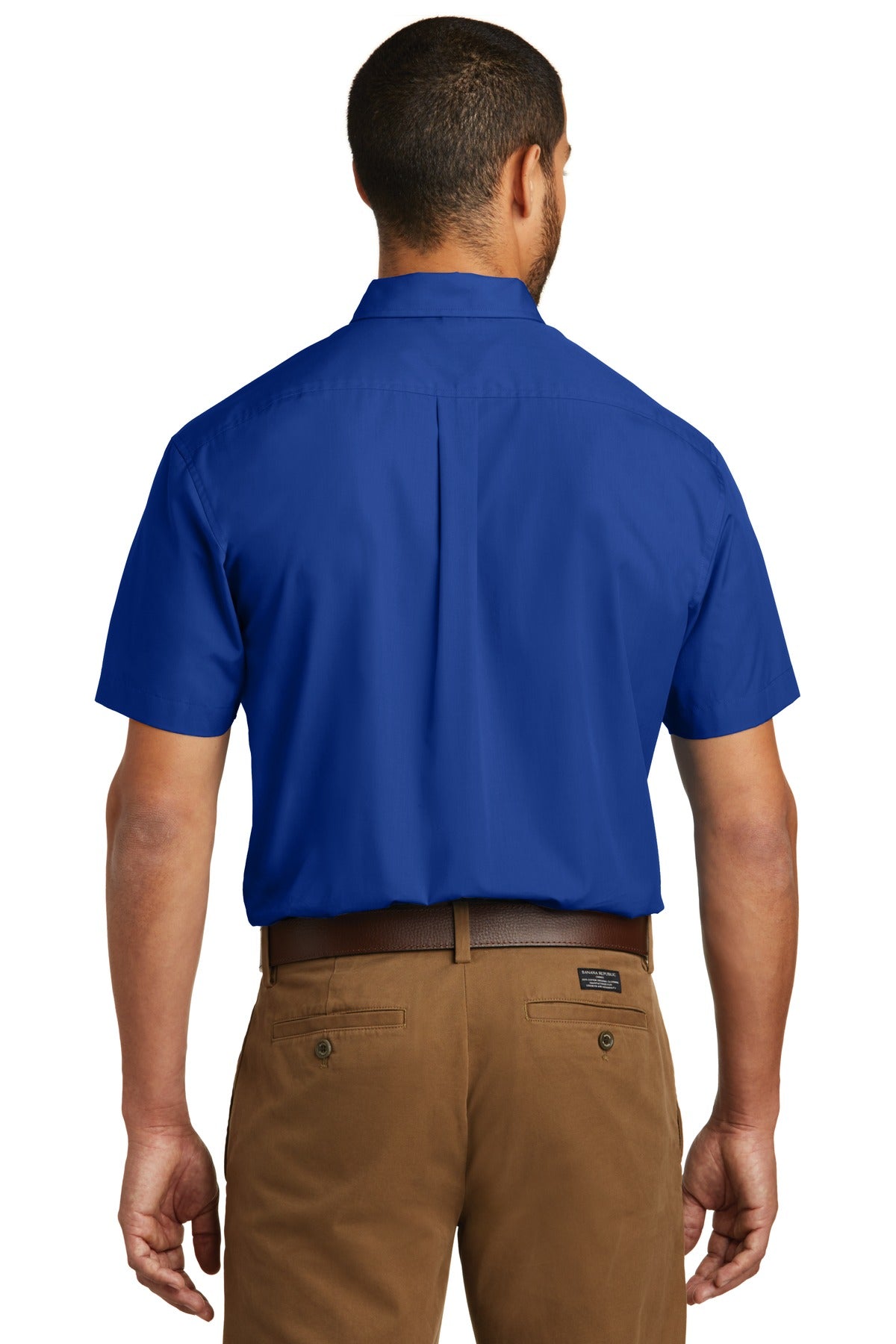 Port Authority® Short Sleeve Carefree Poplin Shirt