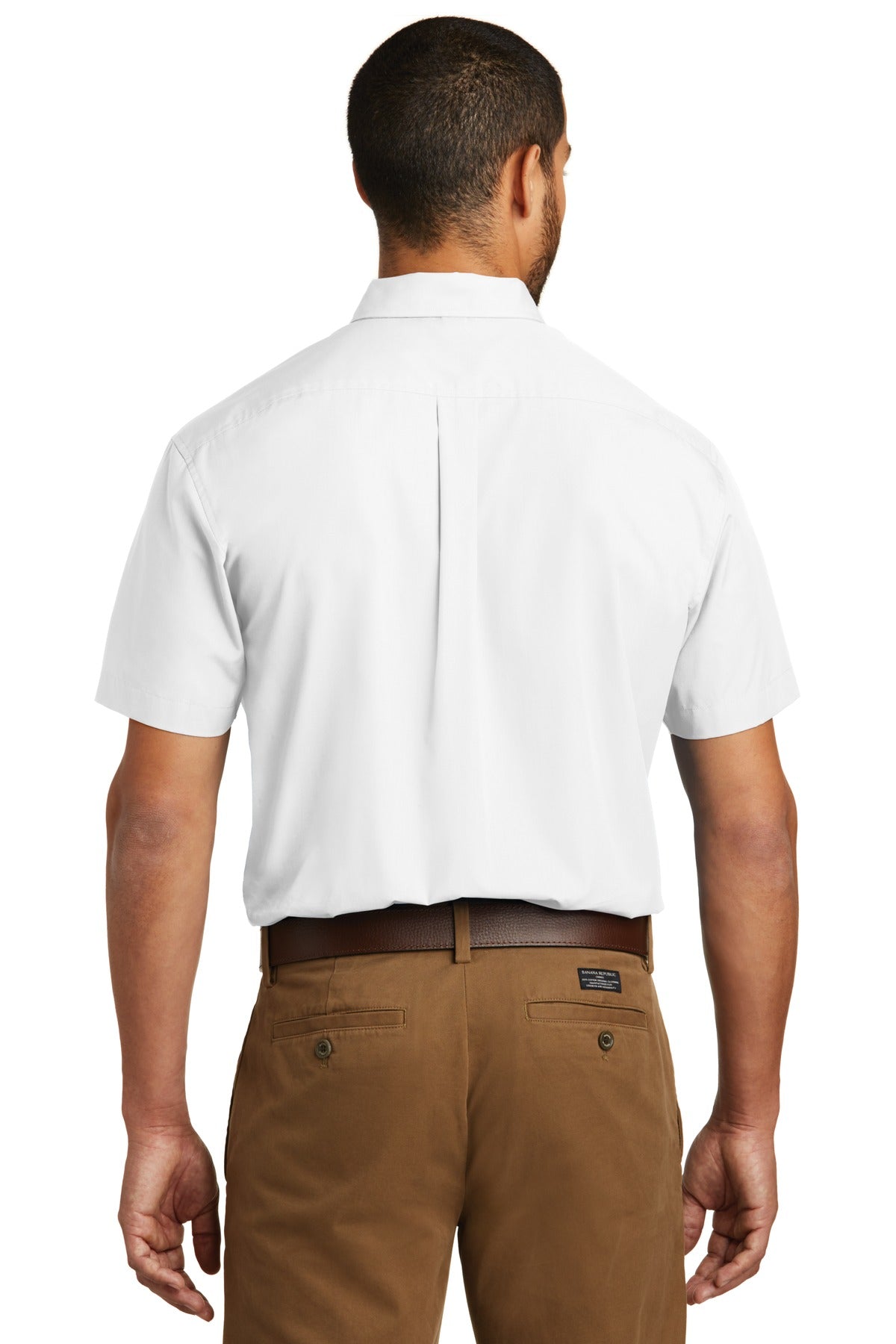 Port Authority® Short Sleeve Carefree Poplin Shirt