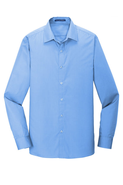 DISCONTINUED - Port Authority® Slim Fit Carefree Poplin Shirt