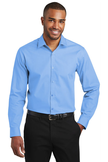 DISCONTINUED - Port Authority® Slim Fit Carefree Poplin Shirt