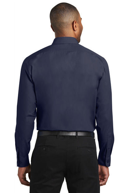 DISCONTINUED - Port Authority® Slim Fit Carefree Poplin Shirt