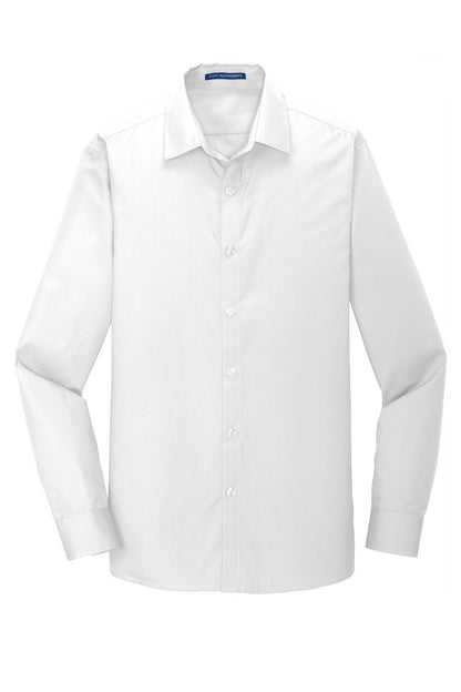 DISCONTINUED - Port Authority® Slim Fit Carefree Poplin Shirt