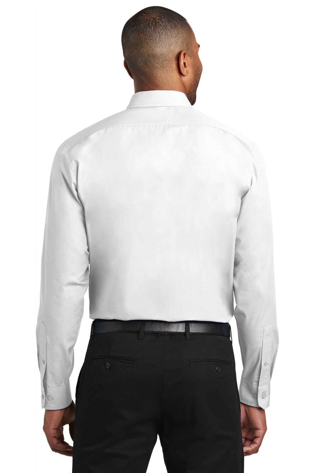 Port Authority® Slim Fit Carefree Poplin Shirt