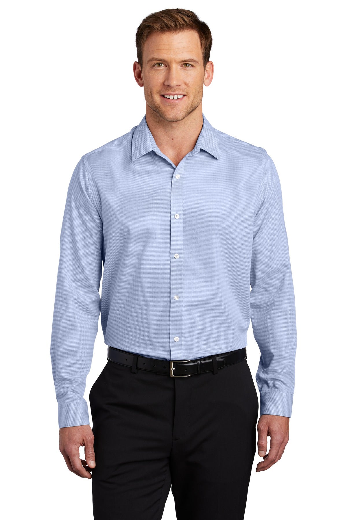 Port Authority® Pincheck Easy Care Shirt