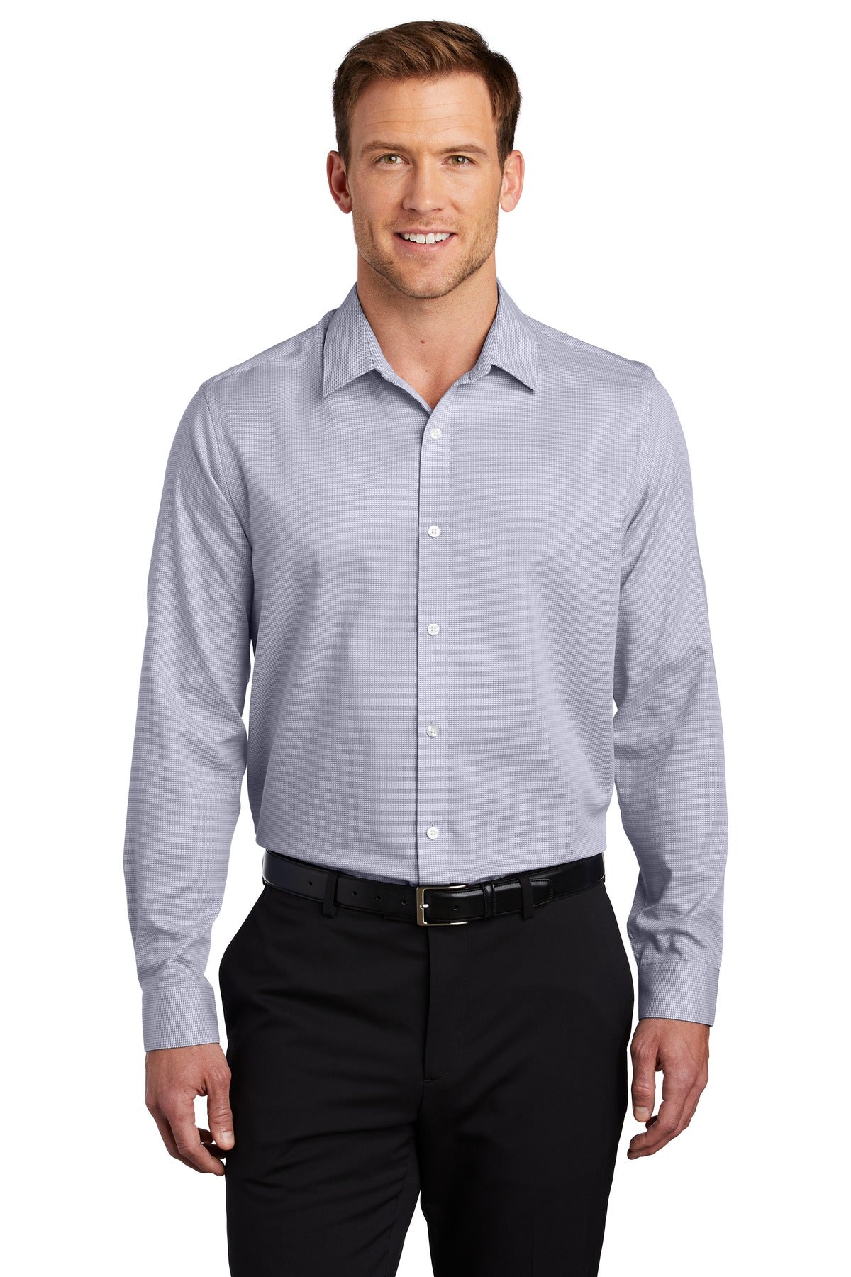 Port Authority® Pincheck Easy Care Shirt