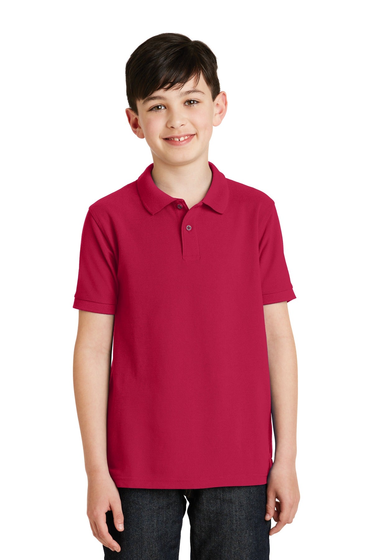 Port Authority® Youth Silk Touch Polo