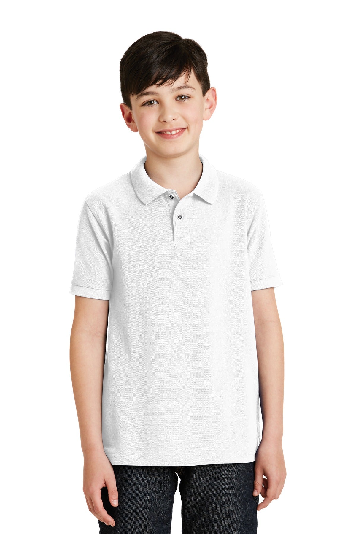 Port Authority® Youth Silk Touch Polo
