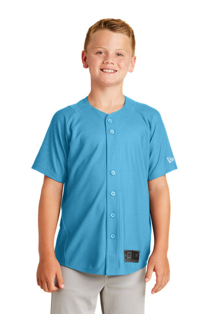 New Era® Youth Diamond Era Full-Button Jersey