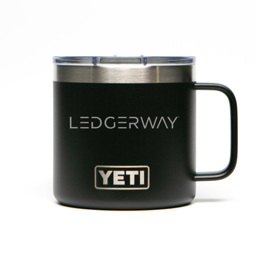 LEDGERWAY YETI® Rambler® 14 oz Mug with Handle