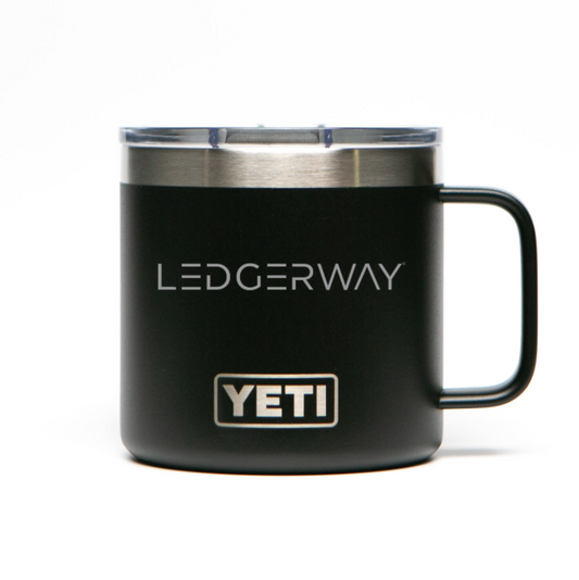 LEDGERWAY YETI® Rambler® 14 oz Mug with Handle