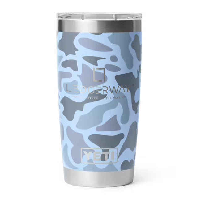 LEDGERWAY Logo Engraved YETI® Rambler® 20 oz Tumbler