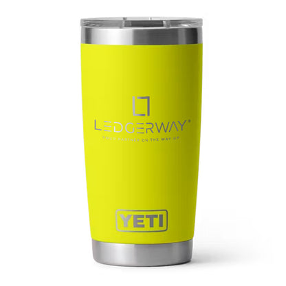 LEDGERWAY Logo Engraved YETI® Rambler® 20 oz Tumbler