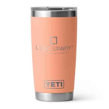 LEDGERWAY Logo Engraved YETI® Rambler® 20 oz Tumbler