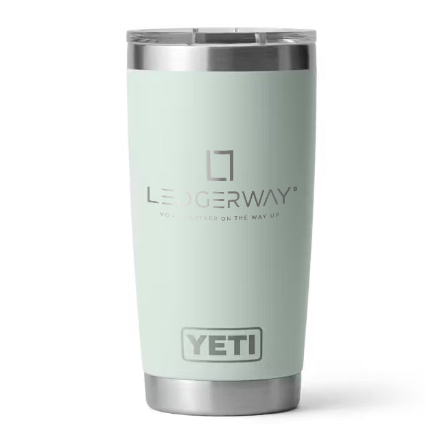LEDGERWAY Logo Engraved YETI® Rambler® 20 oz Tumbler