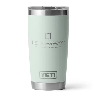 LEDGERWAY Logo Engraved YETI® Rambler® 20 oz Tumbler
