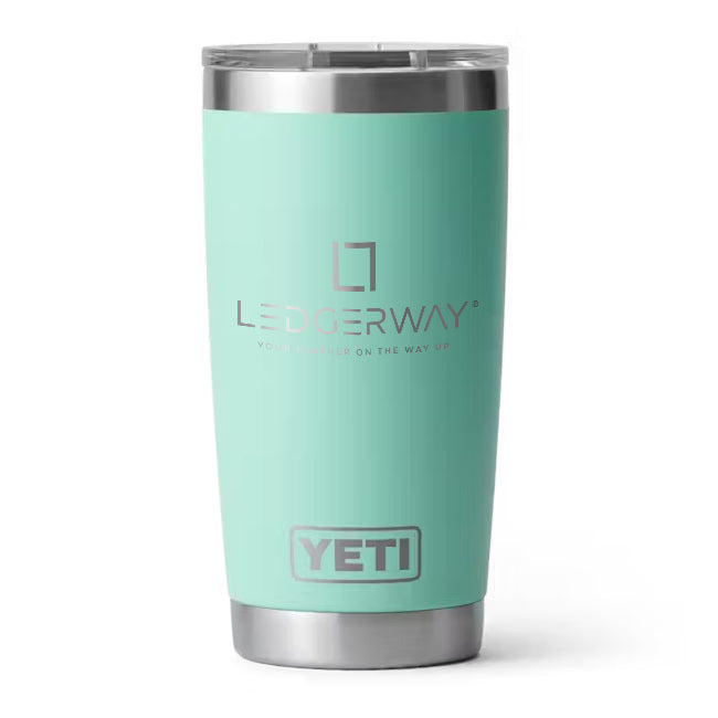 LEDGERWAY Logo Engraved YETI® Rambler® 20 oz Tumbler