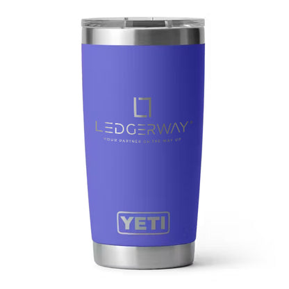 LEDGERWAY Logo Engraved YETI® Rambler® 20 oz Tumbler