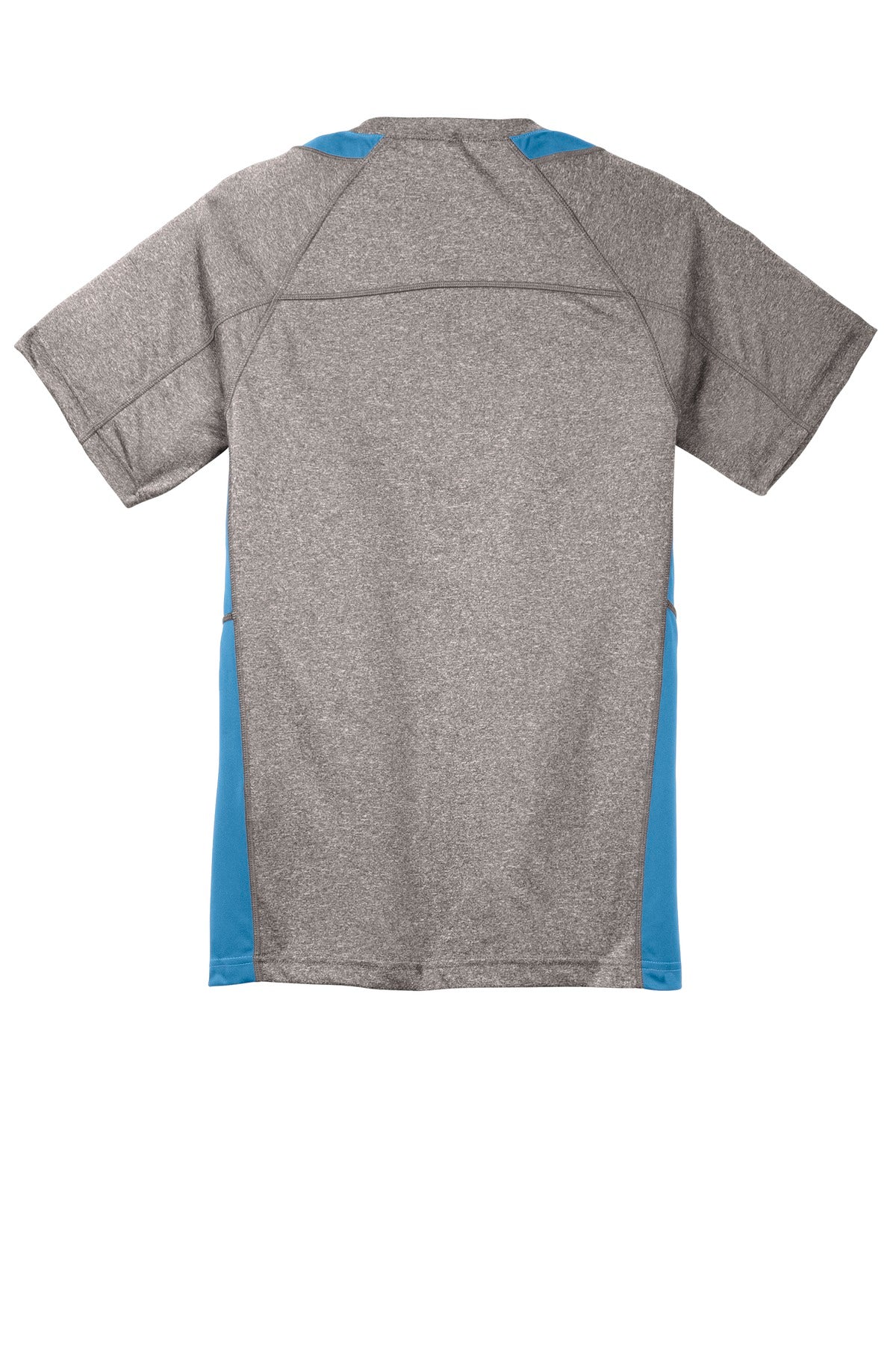 Sport-Tek® Youth Heather Colorblock Contender Tee