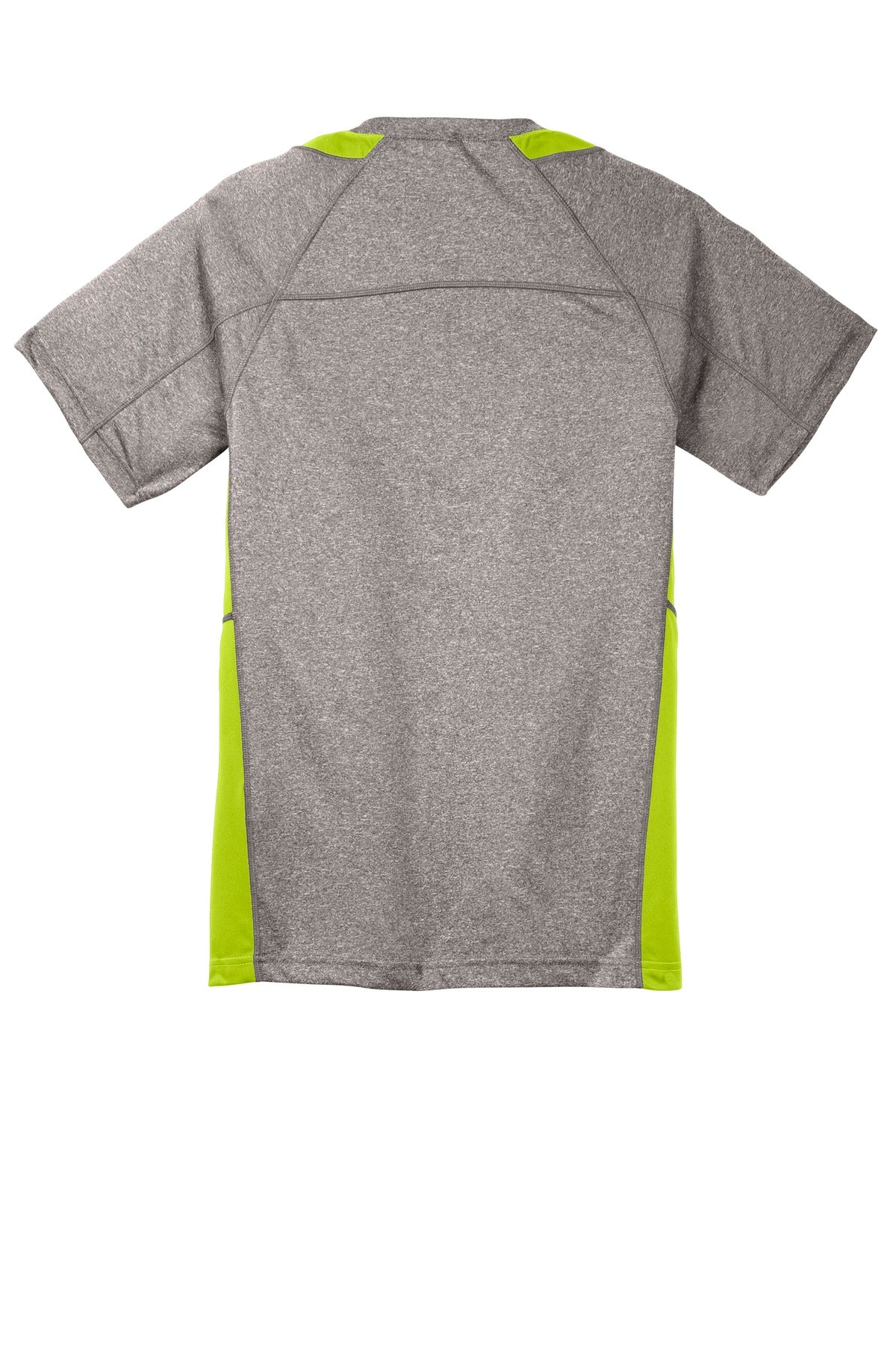 Sport-Tek® Youth Heather Colorblock Contender Tee