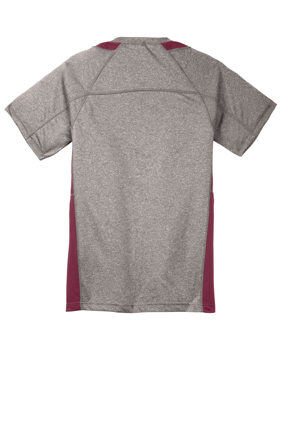 Sport-Tek® Youth Heather Colorblock Contender Tee