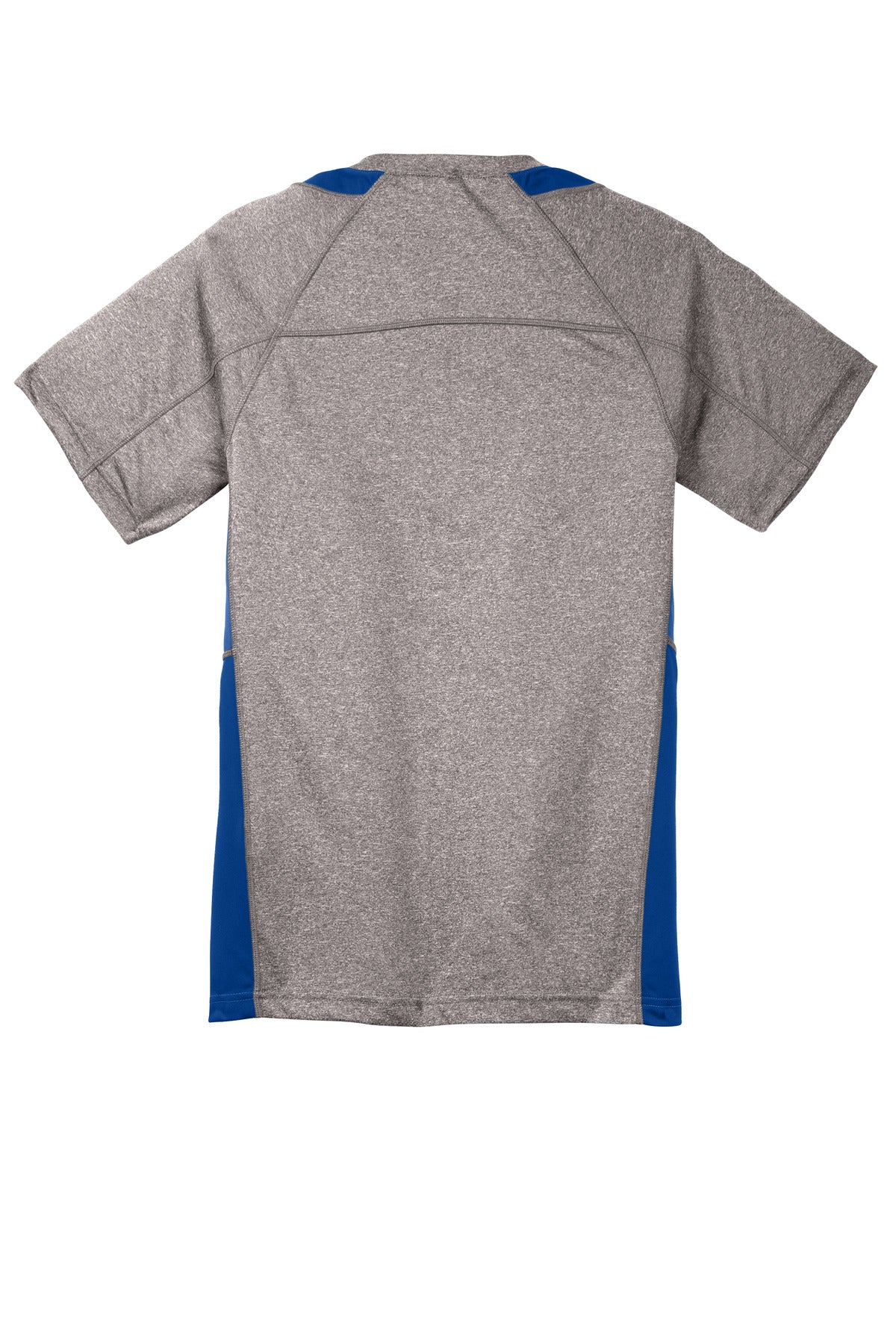 Sport-Tek® Youth Heather Colorblock Contender Tee